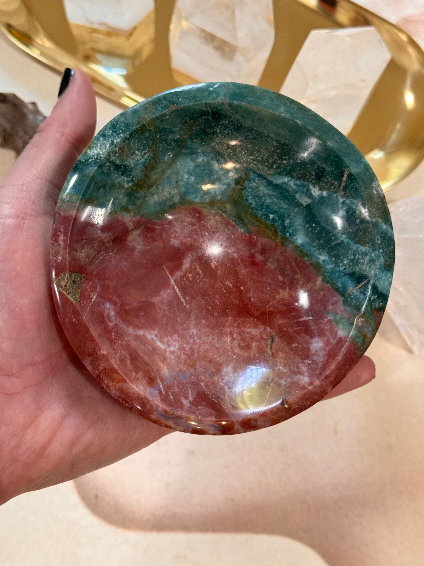 Ocean Jasper decorative bowl